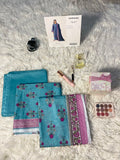 Sapphire|3 pc |Printed Lawn