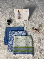 Sapphire|3 pc |Printed Lawn