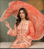 Morjan| premium lawn|3pc