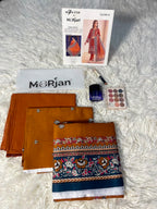 Morjan| premium lawn|3pc