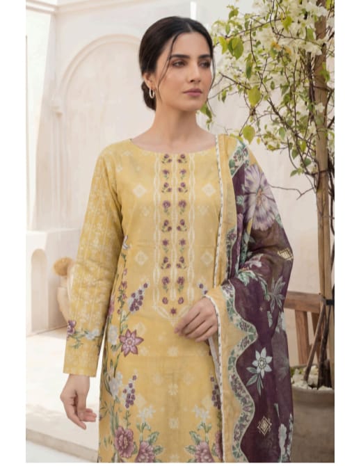 Motifs| unstitched| 3pc| original