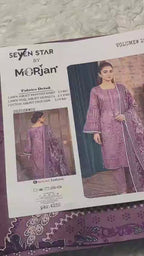 Morjan| premium lawn|3pc